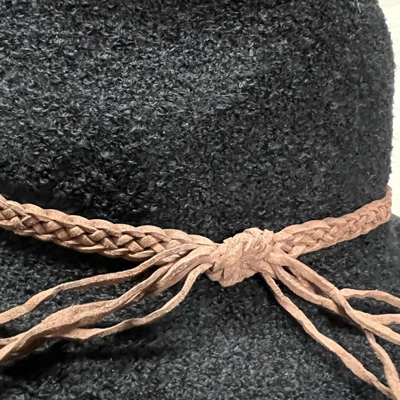 Adora Black Hat With Braided Band OS - Picture 6 of 9